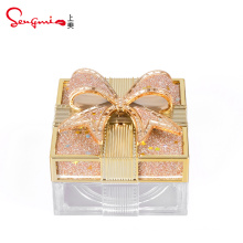 50g Luxury Empty Loose Powder Case Empty Plastic Container With Mirror for Cosmetic Packaging
